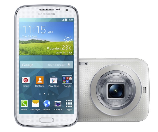 Galaxy K zoom blanco