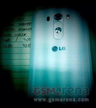 LG g3 filtrado