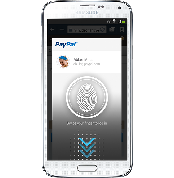 PayPal lanza pagos con autorización biométrica con el Galaxy S5