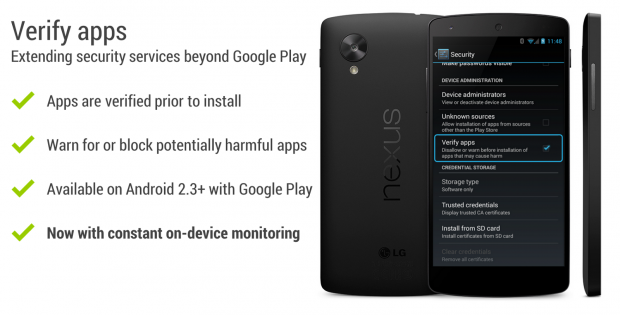 Google expande la seguridad en Android escaneando apps instaladas