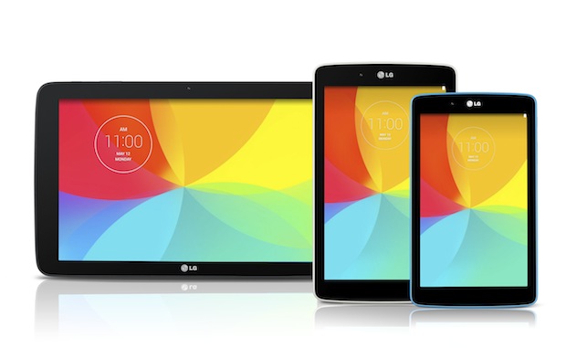 LG anuncia trío de tablets LG G Pad