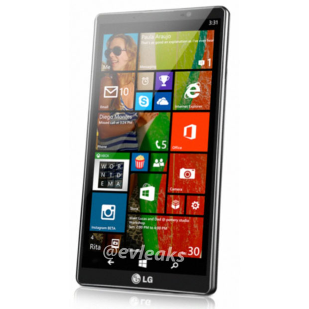 LG Uni8 con Windows Phone 8.1 se filtra en foto