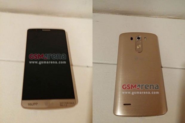 LG G3 se filtra en color dorado