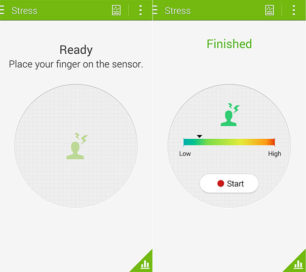 Galaxy S5 puede medir niveles de estrés con actualización S Health