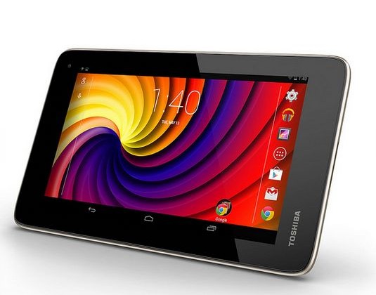 Toshiba lanza trío de tablets Android y Windows