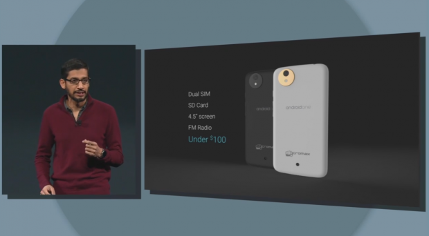 Google lanza Android One, un programa para crear el smartphone de $100