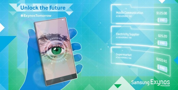 Samsung sugiere lector de retina para el Galaxy Note 4