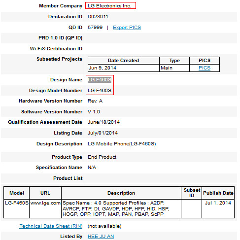 LG-LG-F460S-Bluetooth-SIG