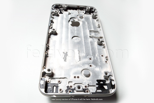 Chasis del iPhone 6 filtrado en fotos