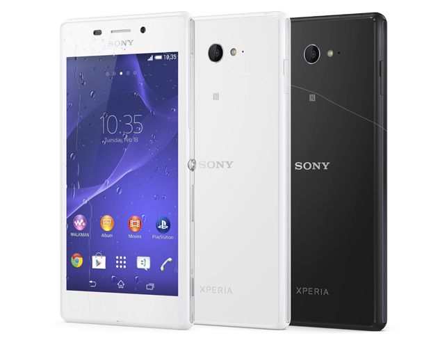 Xperia M2 Aqua colores