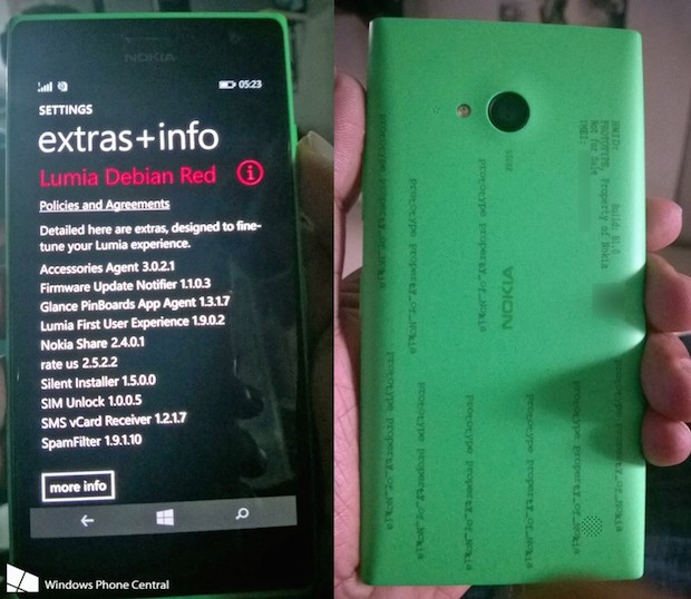 Nokia Lumia 730 se filtra en fotos