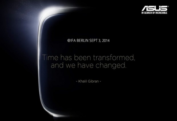 Asus sugiere presentación de su smartwatch en IFA 2014