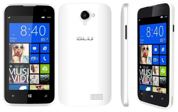 BLU Win JR es el primer smartphone Windows Phone de BLU
