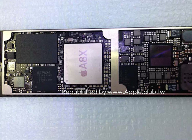 Componentes del iPad Air 2 sugieren procesador A8X, 2GB de RAM