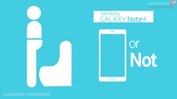 Samsung dobla un Galaxy Note 4 aprovechando el bendgate