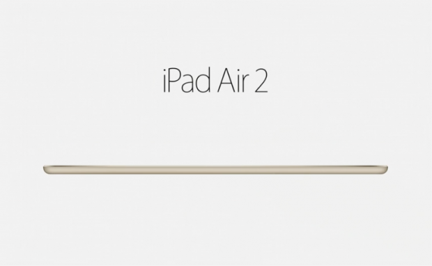 Apple anuncia al iPad Air 2