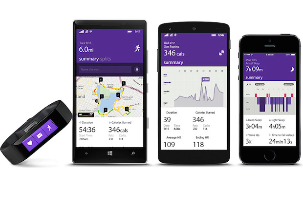 Microsoft Band, la pulsera de fitness de Microsoft, es oficial