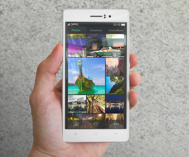 Oppo R5 es el smartphone más delgado del mundo con 4.85 mm