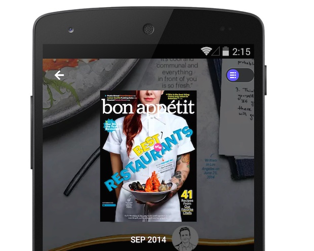 Google Play Kiosco rediseñado con Material Design