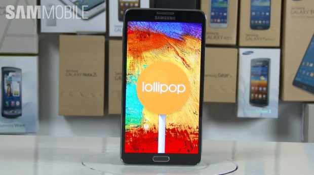 Preview de Android 5.0 Lollipop corriendo en el Samsung Galaxy Note 3