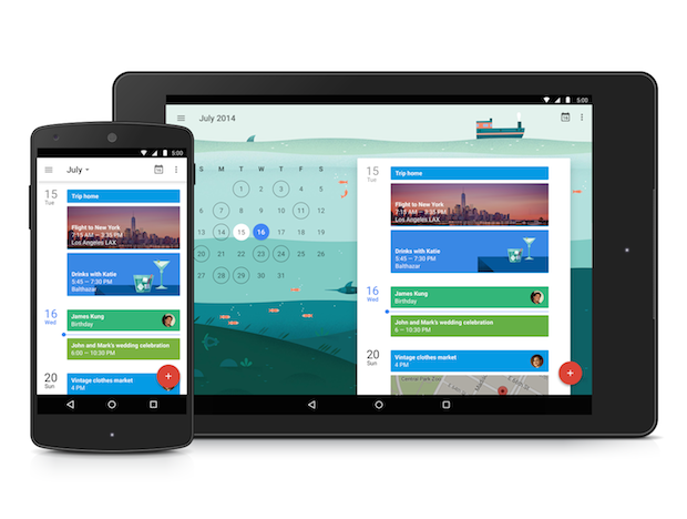 Google lanza nueva versión de Calendario para Android con Material Design
