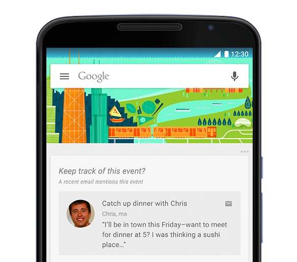 Búsqueda de Google actualizado con Material Design