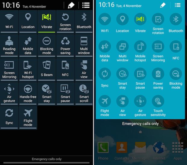 s4 kitkat versus lollipop