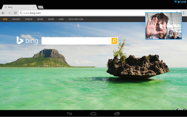 Skype para Android actualizado con picture-in-picture
