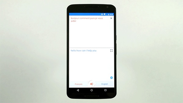 Traductor de Google actualizado con traducción en tiempo real