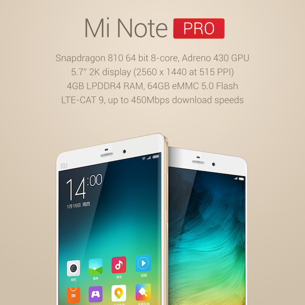 xiaomi mi note Note
