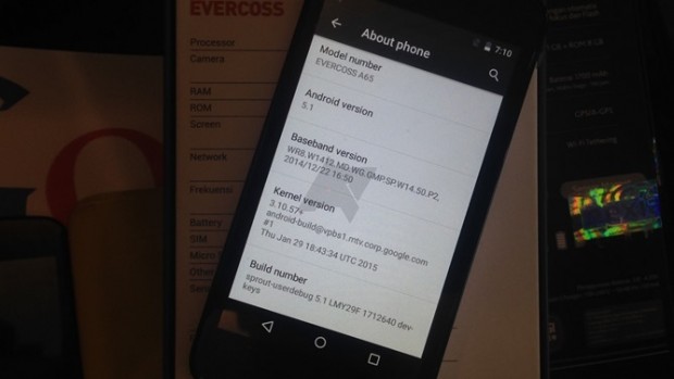 Android 5.1 Lollipop aparece en smartphone Android One