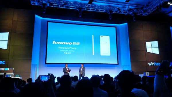 Lenovo lanzará smartphones Windows este año
