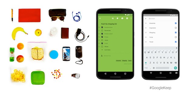 Google Keep incorpora etiquetas y recordatorios recurrentes