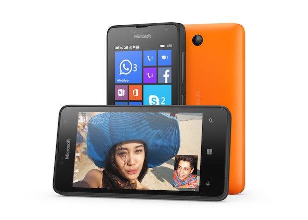 Microsoft anuncia al Lumia 430 por sólo 70 dólares