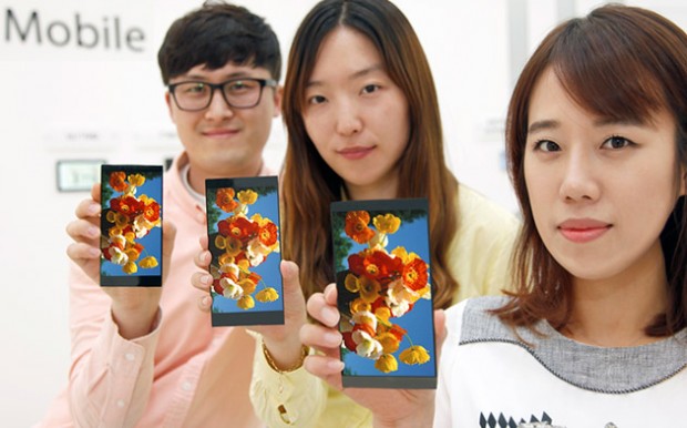 LG presenta la pantalla que utilizará el LG G4