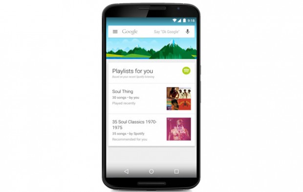 Google Now muestra tarjetas de 70 nuevas apps en Android