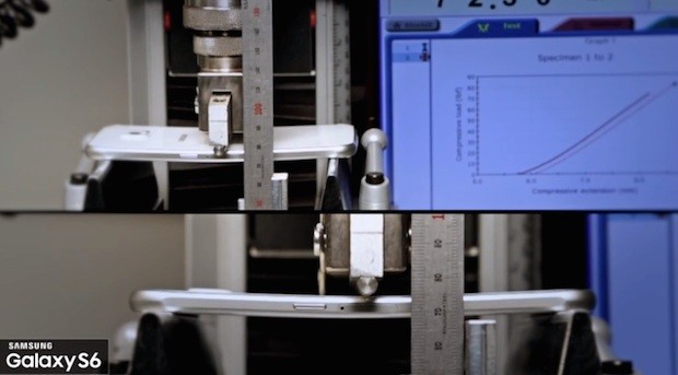 Samsung demuestra la resistencia del Galaxy S6 Edge con sus propias pruebas