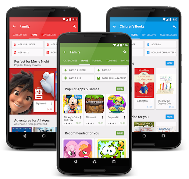 Google Play family
