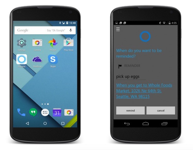Microsoft Cortana llegaría en Julio a Android