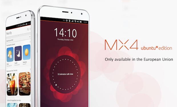 Meizu MX4 Ubuntu Edition llega a Europa