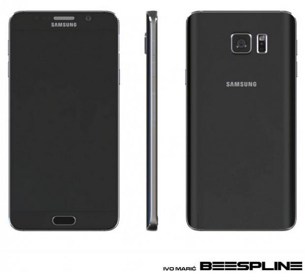 Imágenes del Samsung Galaxy Note 5 muestran como podría ser el nuevo phablet