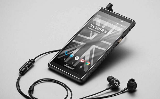 Marshall lanza su propio smartphone para amantes de la música