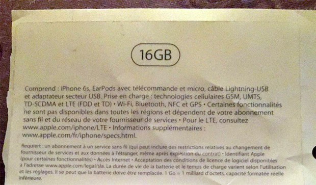 16gb iphone 6s