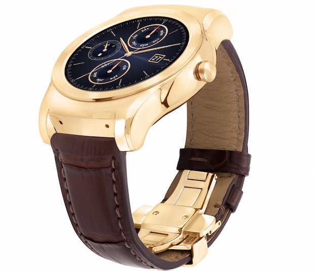 LG anuncia al Watch Urbane Luxe de oro de 23 quilates