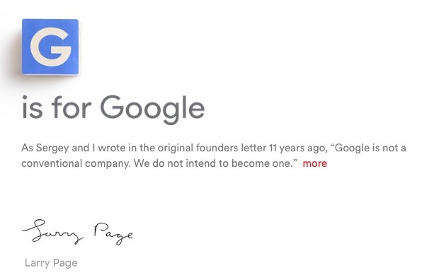 alphabet