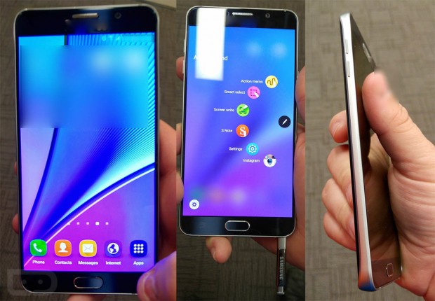 Samsung Galaxy Note 5 funcional se filtra en fotos