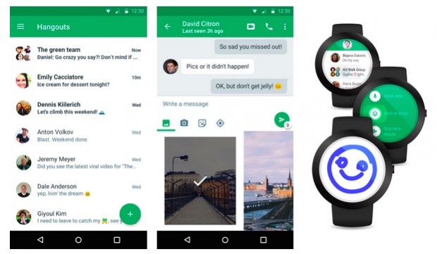Hangouts actualizado con Material Design y mejoras