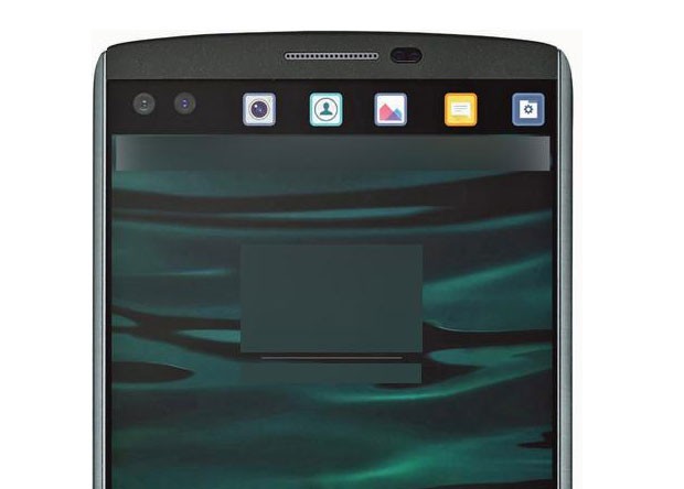 LG V10 aparece en nueva imagen mostrando el “ticker”