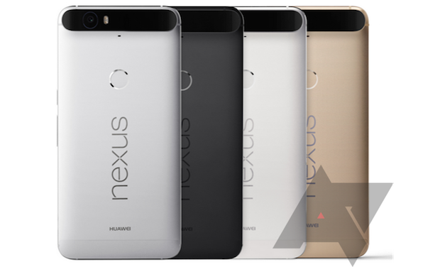 Nexus 6P de Huawei se filtra en nueva foto mostrando opciones de colores