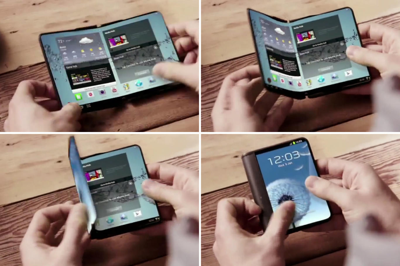 Smartphones flexibles acapararán el 20% del mercado en el 2019